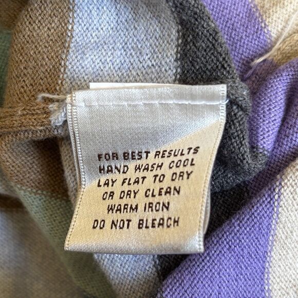 Peter Millar Mens Sweater Size L 1/4 Zip Striped Multicolor Preppy Golf Outdoors - Picture 9 of 10